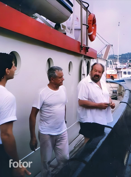 Bud Spencer Carlo Pedersoli auf seinem Boot